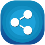 file transfer - app share android application logo